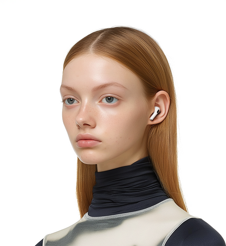 Airpods Eno Silver
