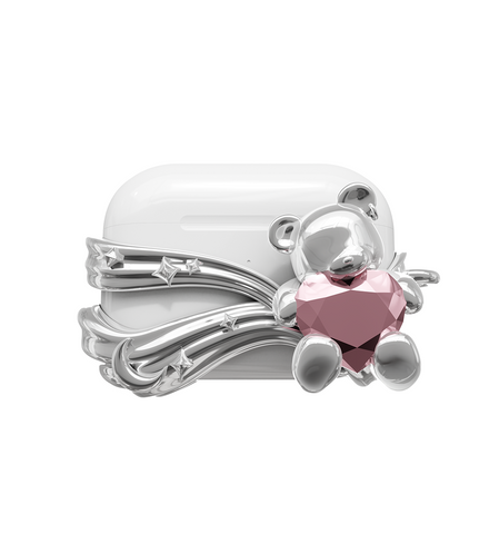 Airpods Teddiz Silver