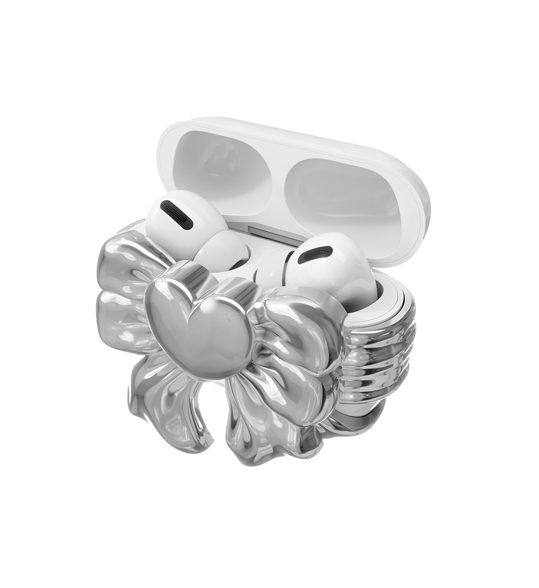 ANDAASH バッグ型エアポッドケース Airpods GAB 01 Clear ANDAASH バッグ型エアポッドケース Airpods GAB 01 Clear