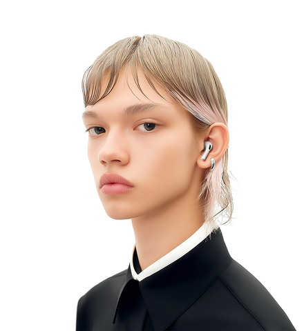 Airpods Teddiz Silver